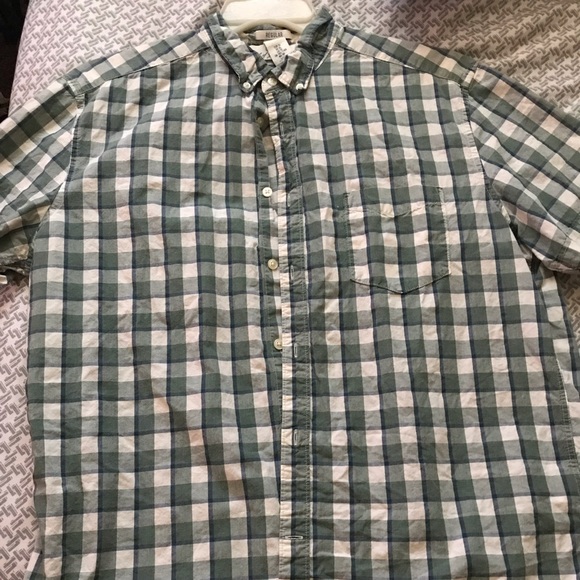 Button up H&M short sleeve - Picture 1 of 2